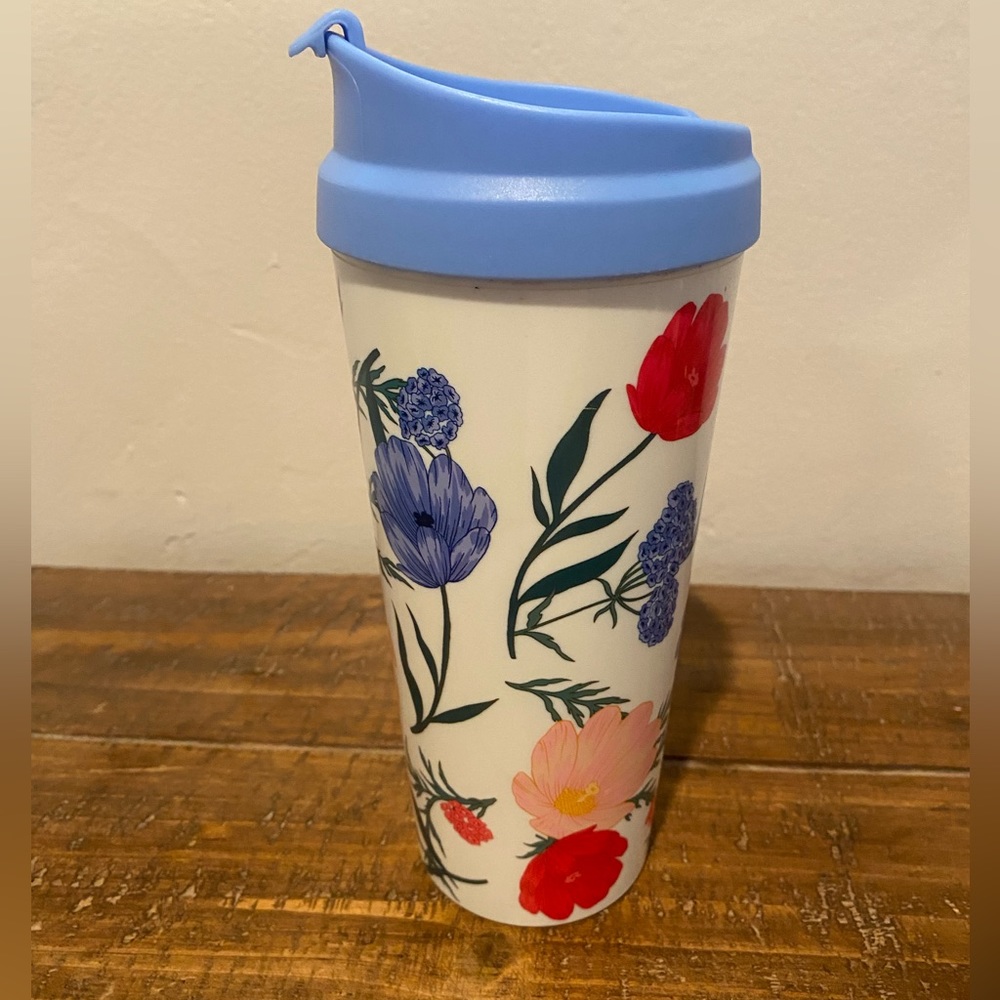 Floral Kate Spade coffee tumblr